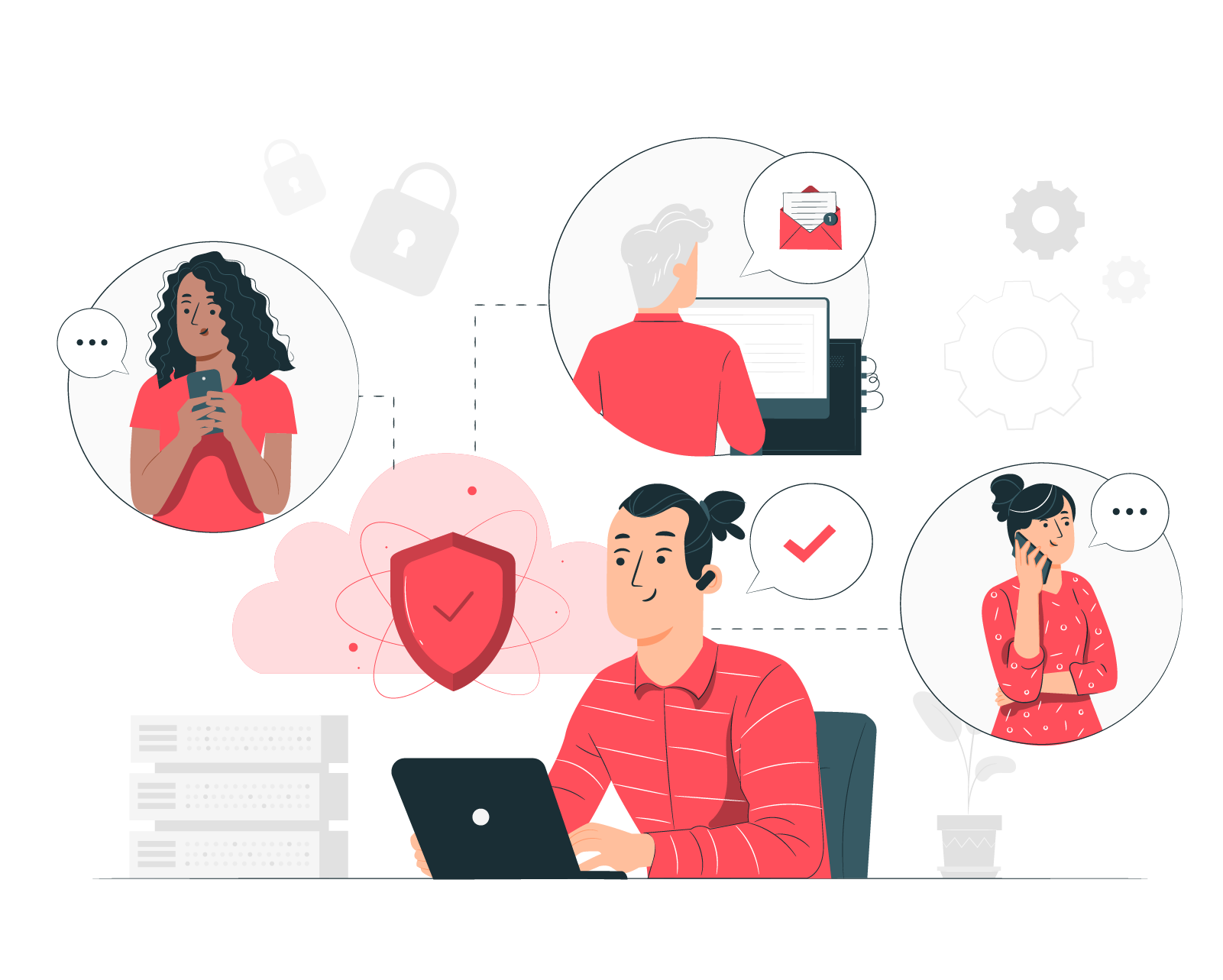 Complaint handling process illustration