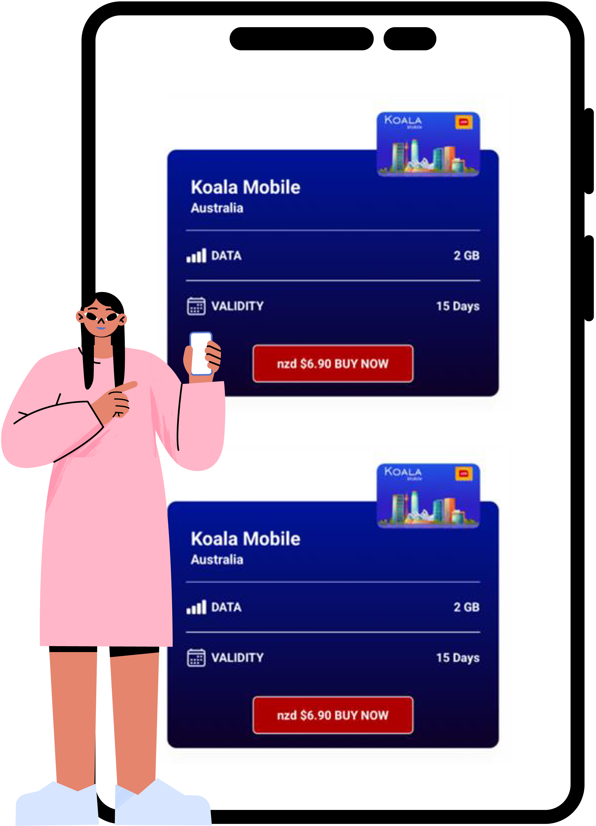 Step 1: Pick your eSIM plan and complete purchase